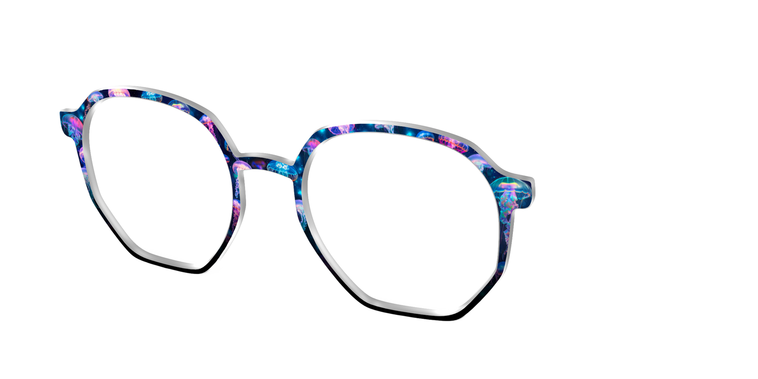 The Gleaming Jellyfish - Angle Top Image - Pair Eyewear