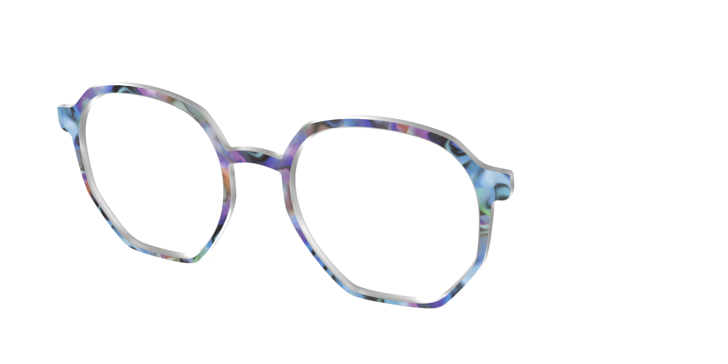 The Gossamer Marble - Angle Top Image - Pair Eyewear
