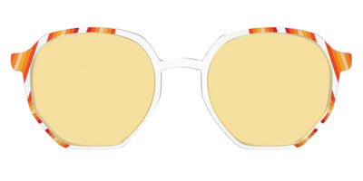 The Groovy Stripes with Citrine Yellow Lens - Front Top Thumbnail - Pair Eyewear