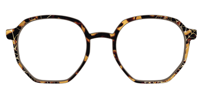 The Haunted Tortoise with Gold Foil Webs - Front Top Thumbnail - Pair Eyewear