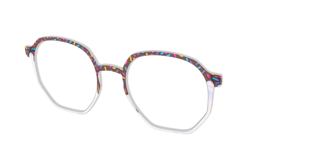 The Holographic Milkshake - Angle Top Image - Pair Eyewear