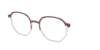 The Holographic Milkshake - Angle Top Thumbnail - Pair Eyewear