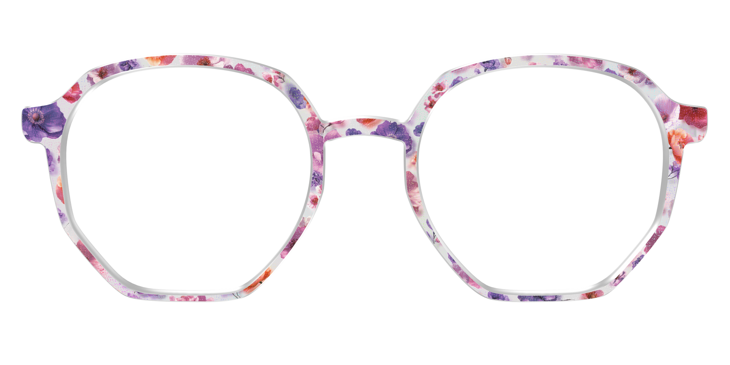 The Holographic Milky Floral - Front Top Image - Pair Eyewear