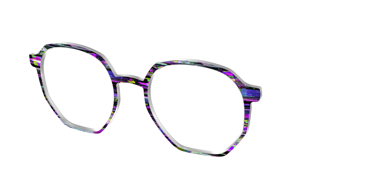 The Horror Film Glitch - Angle Top Image - Pair Eyewear