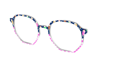 The Ice Cream Social Split - Angle Top Thumbnail - Pair Eyewear