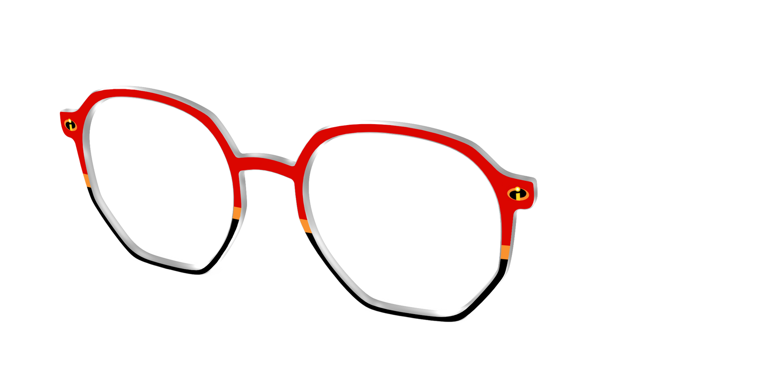 The Incredibles Super Suit - Angle Top Image - Pair Eyewear