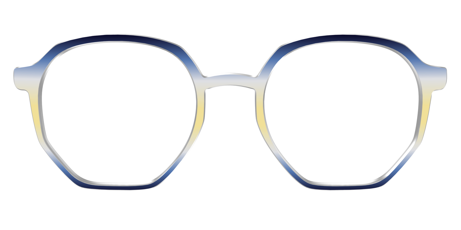 The Indigo to Honeysuckle Gradient - Front Top Image - Pair Eyewear