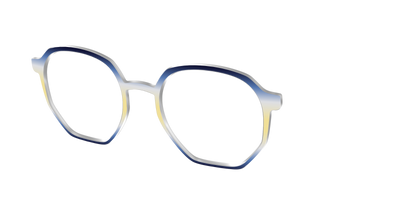 The Indigo to Honeysuckle Gradient - Angle Top Thumbnail - Pair Eyewear