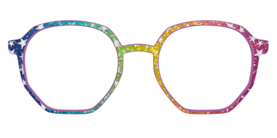 The Iridescent Rainbow Stars - Front Top Thumbnail - Pair Eyewear