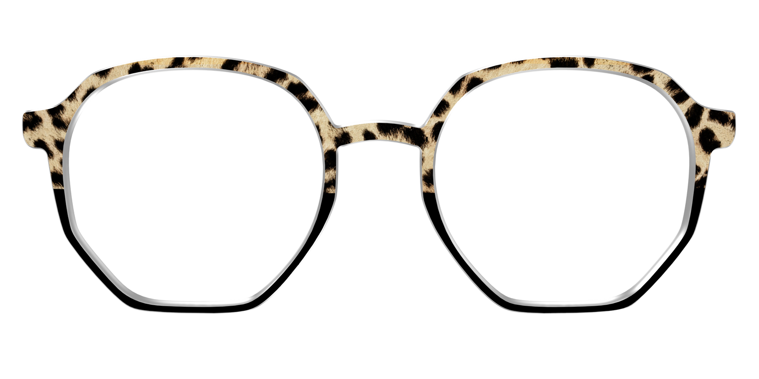 The Leopard Spots Split - Front Top Image - Pair Eyewear
