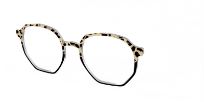 The Leopard Spots Split - Angle Top Thumbnail - Pair Eyewear