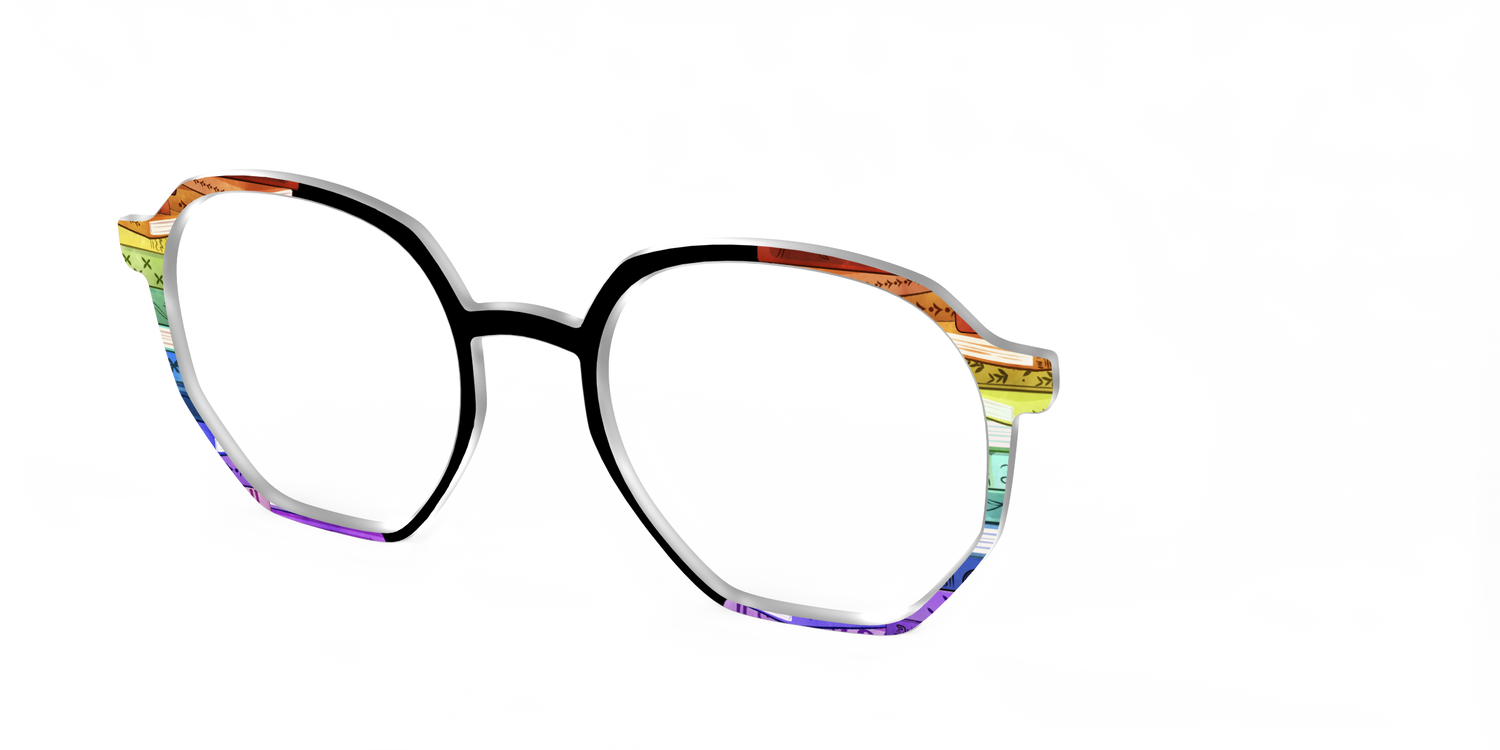 The Library Books - Angle Top Image - Pair Eyewear