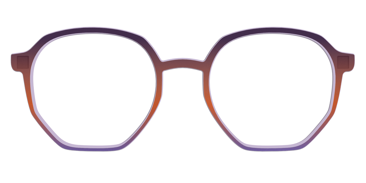 The Matte Midnight to Violet Gradient - Front Top Image - Pair Eyewear