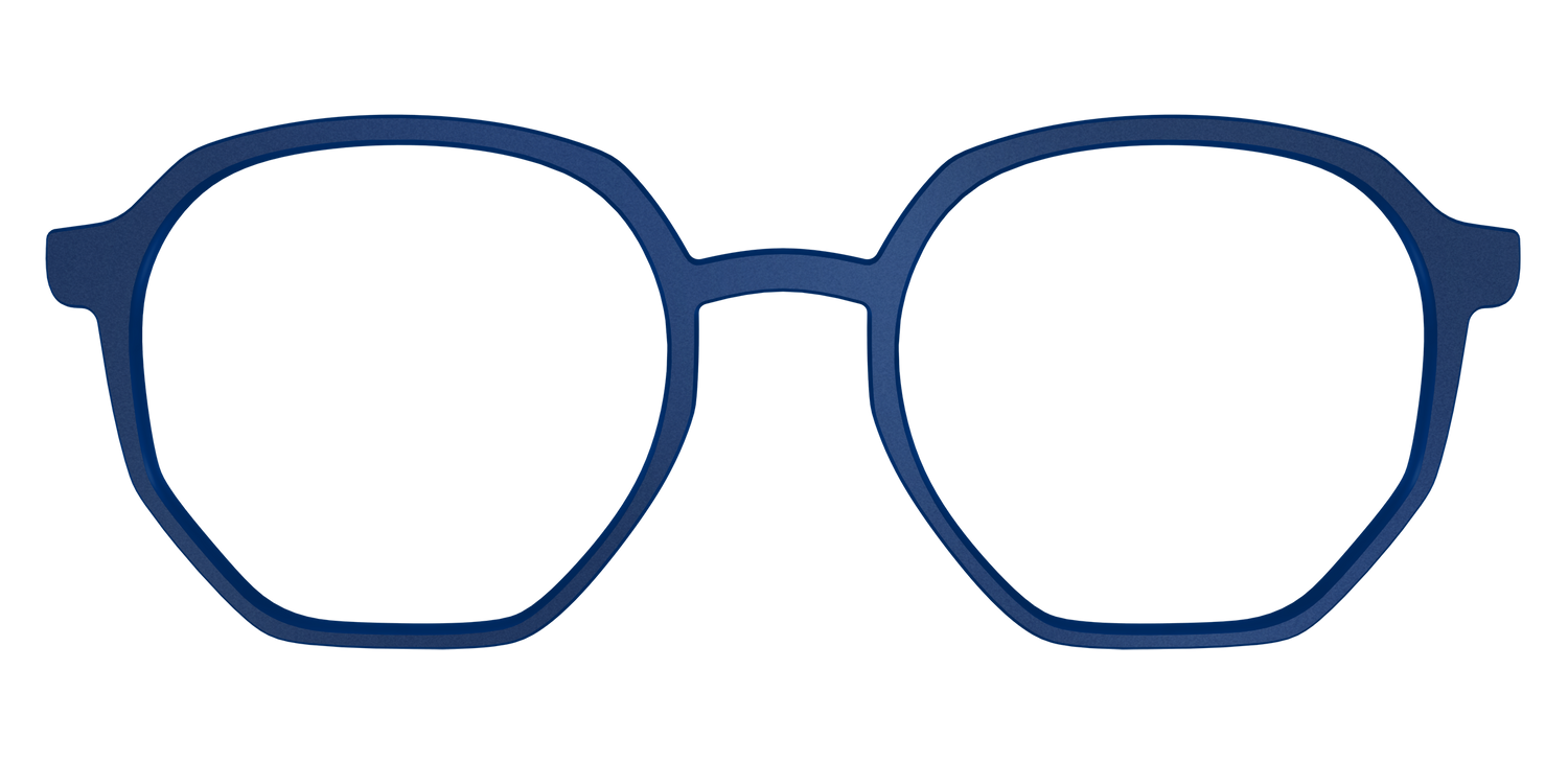 The Matte Navy - Front Top Image - Pair Eyewear