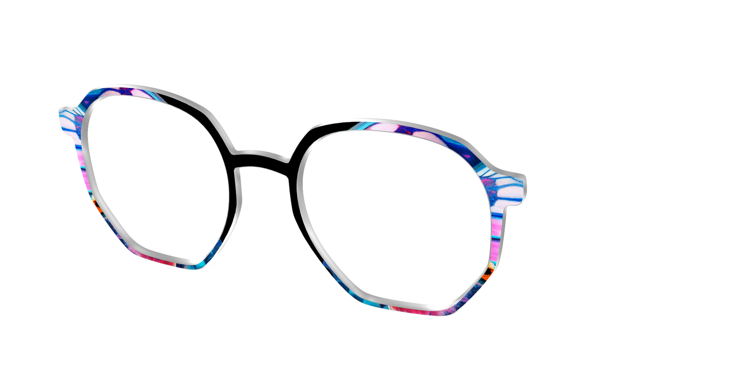 The Moonlit Radiance Wings - Angle Top Image - Pair Eyewear