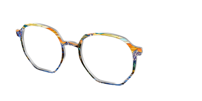 The Mountainscape Stained Glass - Angle Top Thumbnail - Pair Eyewear
