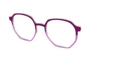The Mulberry & Orchid Split - Angle Top Thumbnail - Pair Eyewear