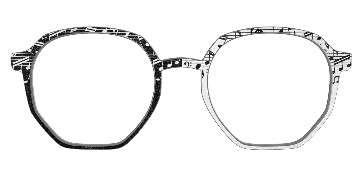 The Musical Shimmer Split - Front Top Image - Pair Eyewear