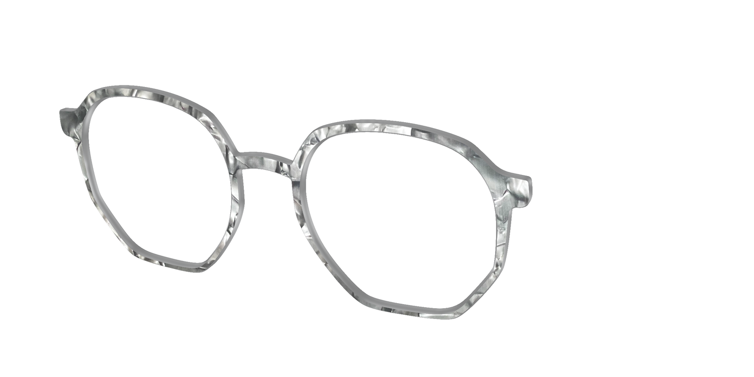 The Obsidian Pearl Marble - Angle Top Image - Pair Eyewear