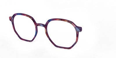 The Ombre Plaid - Angle Top Thumbnail - Pair Eyewear