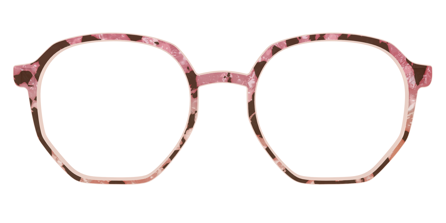 The Pale Peach Pearl Tortoise - Front Top Image - Pair Eyewear