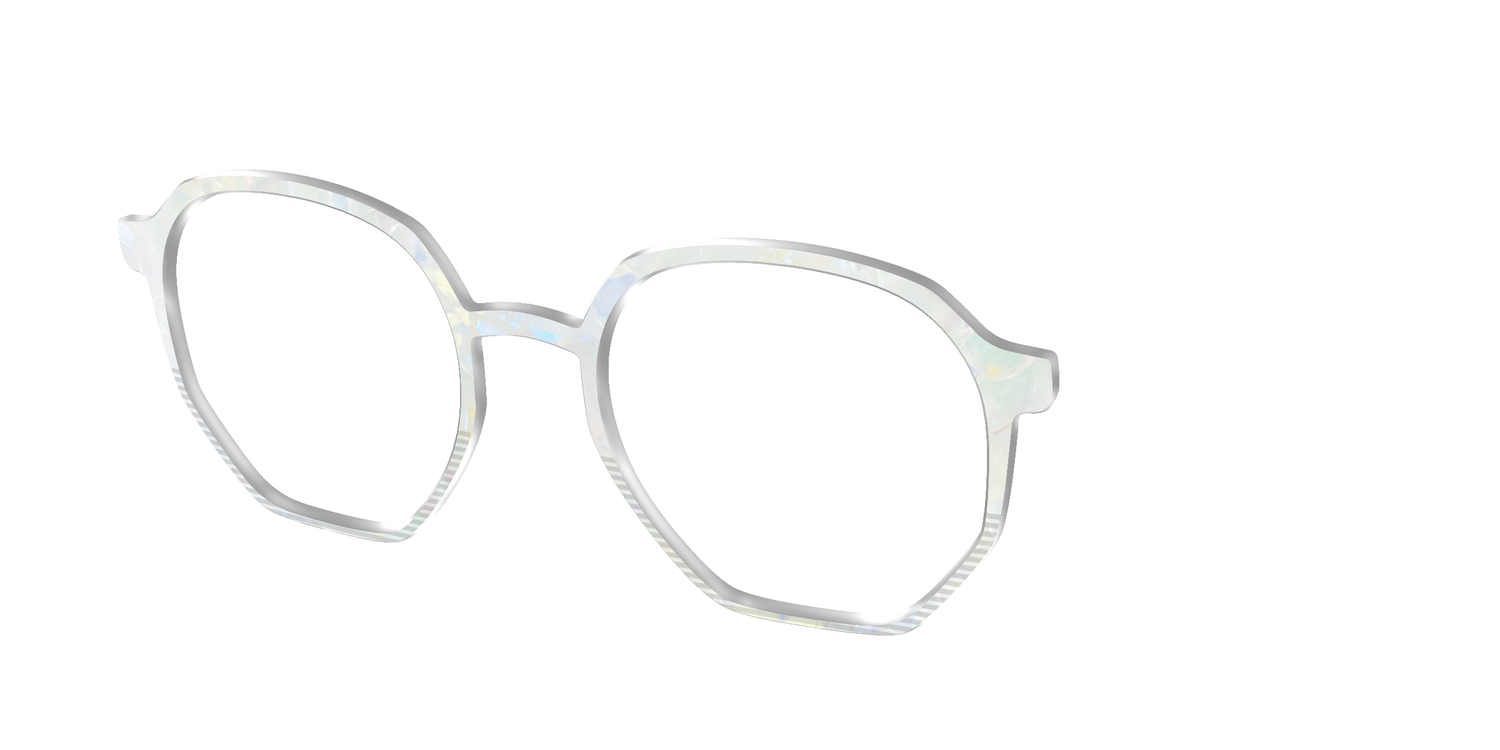 The Pearlescent Stripes Split - Angle Top Image - Pair Eyewear