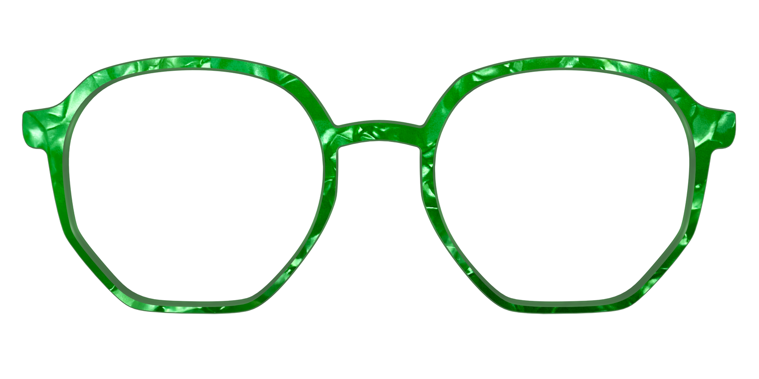The Peridot Pearl Marble - Front Top Image - Pair Eyewear