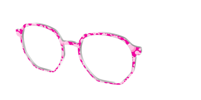 The Pink Pop Bubbles - Angle Top Thumbnail - Pair Eyewear
