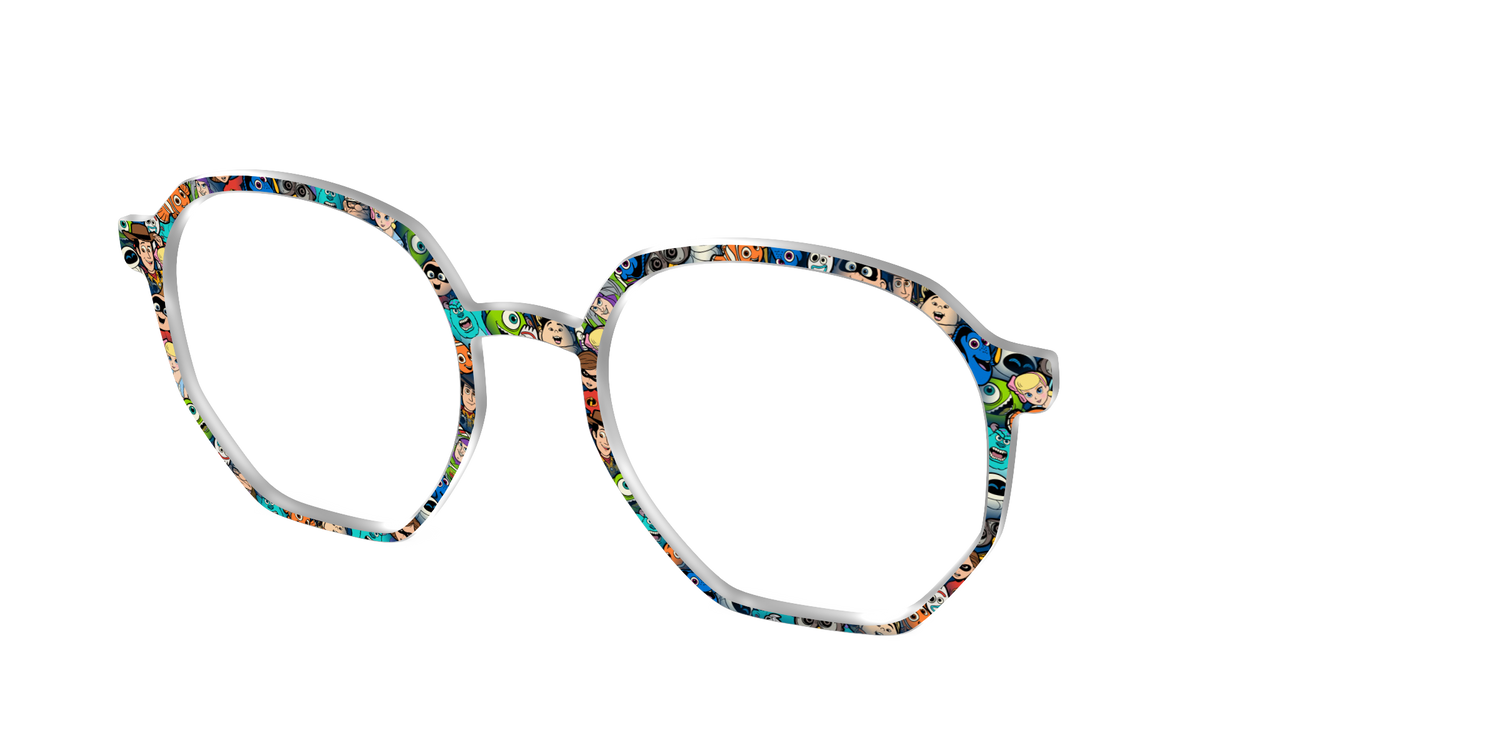 The Pixar Parade - Angle Top Image - Pair Eyewear