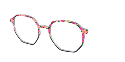 The Plumeria Crown - Angle Top Thumbnail - Pair Eyewear