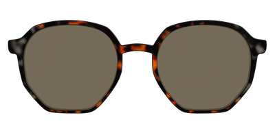 The Polarized Gray & Amber Tortoise Sun Top - Front Top Thumbnail - Pair Eyewear