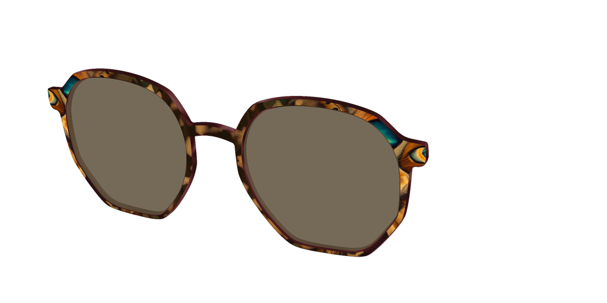 The Polarized Moth Wings Sun Top - Angle Top Image - Pair Eyewear