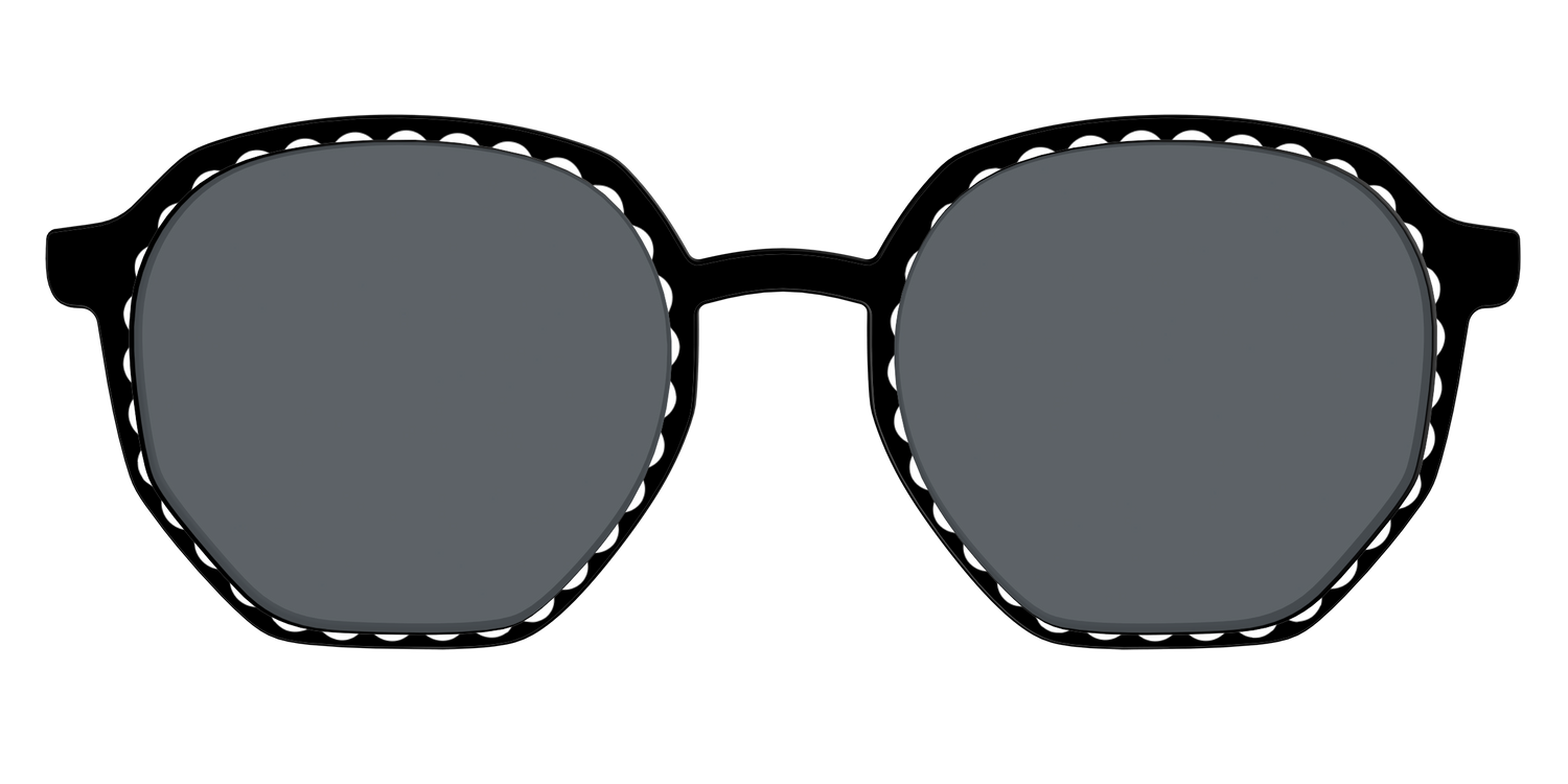 The Polarized Stylish Daisy Sun Top - Front Top Image - Pair Eyewear