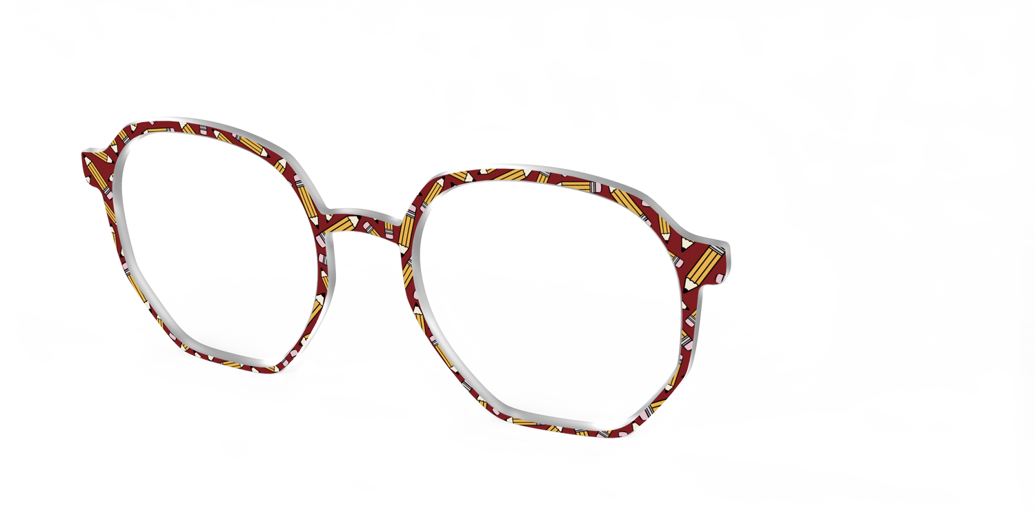 The Preppy Pencils - Angle Top Image - Pair Eyewear