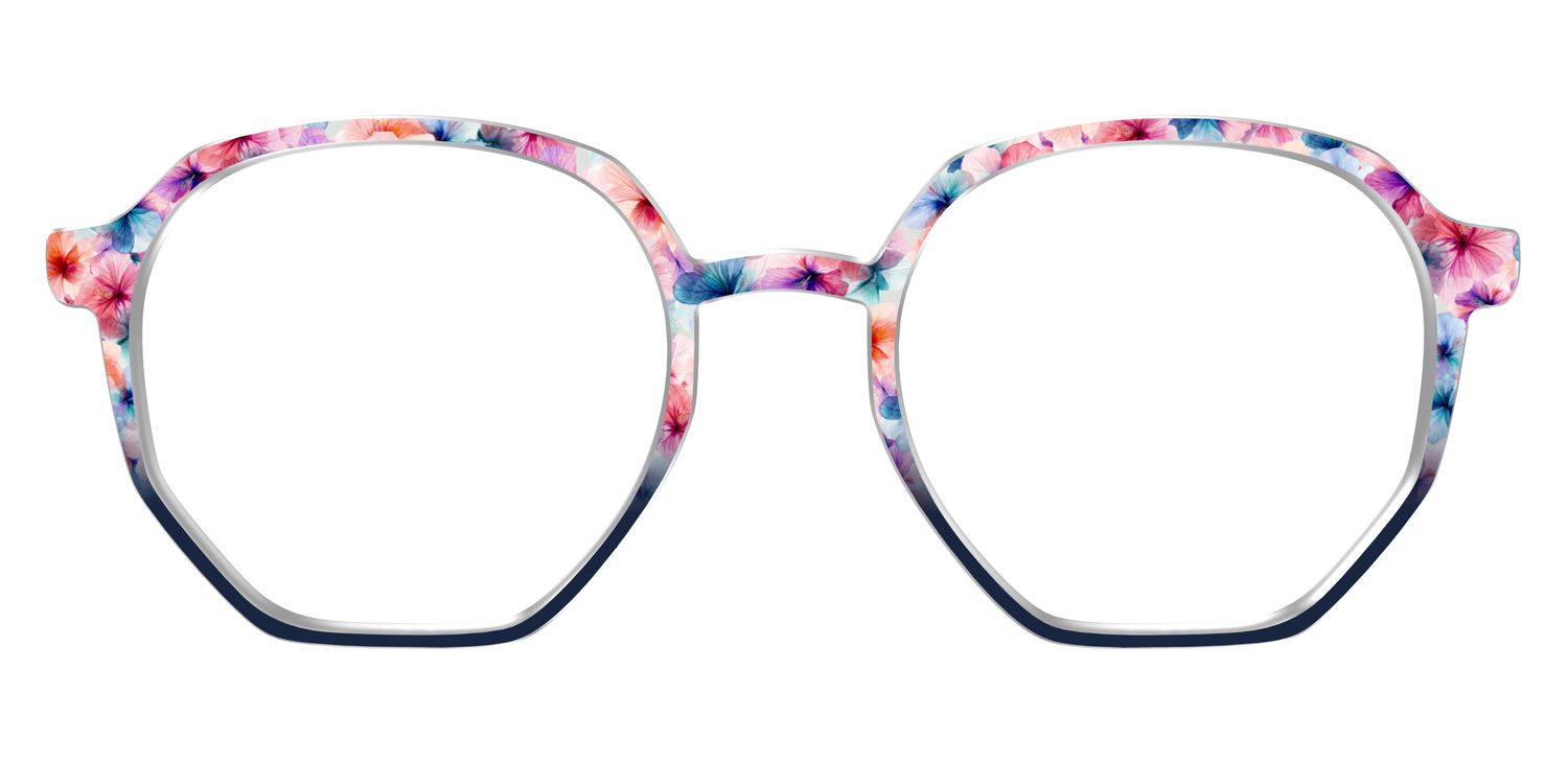 The Pressed Hibiscus - Front Top Image - Pair Eyewear