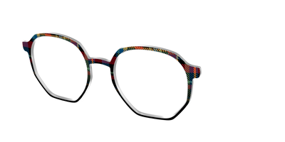 The Principal Plaid - Angle Top Thumbnail - Pair Eyewear