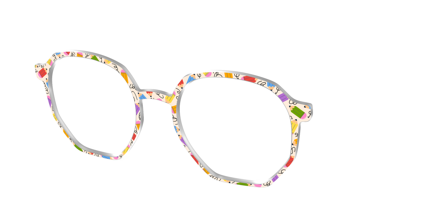 The Prismatic Pencils - Angle Top Image - Pair Eyewear