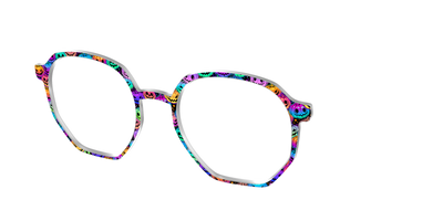 The Prismatic Pumpkins - Angle Top Thumbnail - Pair Eyewear