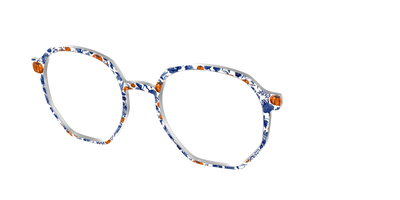 The Pumpkin Garden Toile - Angle Top Thumbnail - Pair Eyewear