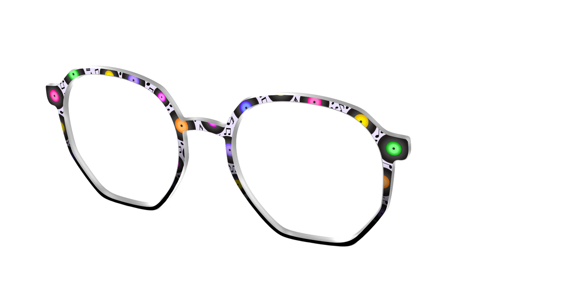 The Record Collection - Angle Top Image - Pair Eyewear