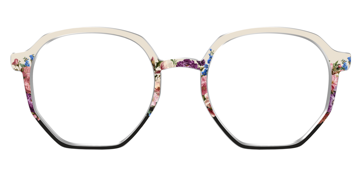 The Romantic Blossoms Split - Front Top Image - Pair Eyewear