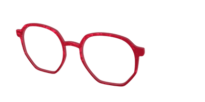 The Ruby Pearl Marble - Angle Top Thumbnail - Pair Eyewear