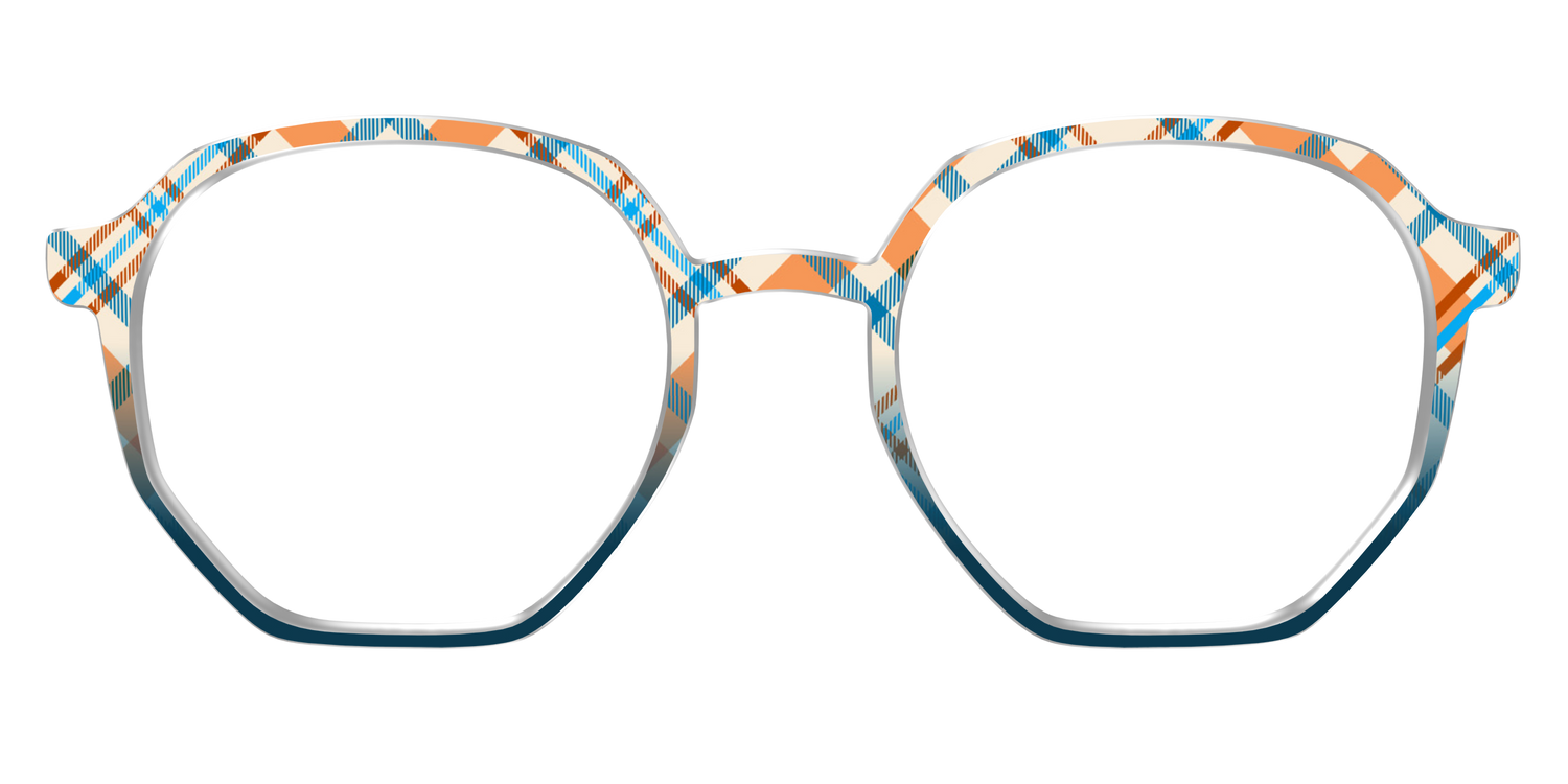 The Sailing Plaid - Front Top Image - Pair Eyewear