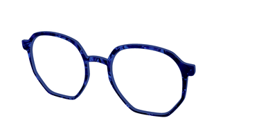 The Sapphire Pearl Marble - Angle Top Thumbnail - Pair Eyewear