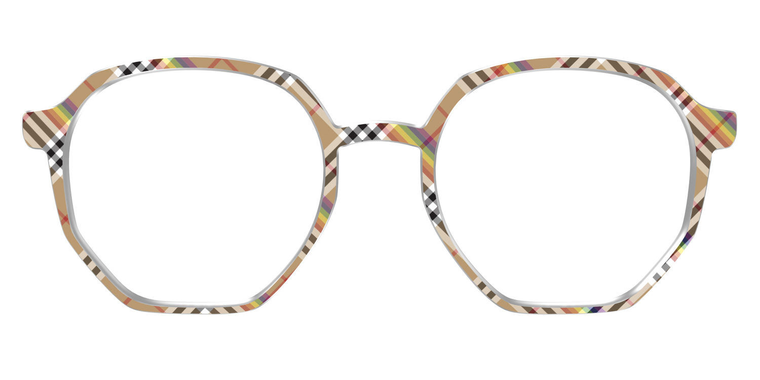 The Scholarly Plaid - Front Top Image - Pair Eyewear