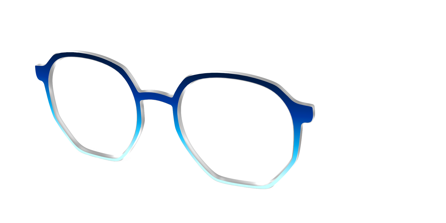 The Seaside Gradient - Angle Top Image - Pair Eyewear