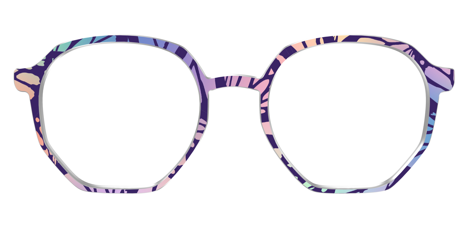 The Sorbet Wings Mosaic - Front Top Image - Pair Eyewear