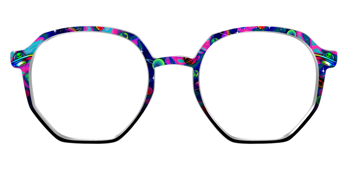 The Space Invasion Marble - Front Top Image - Pair Eyewear