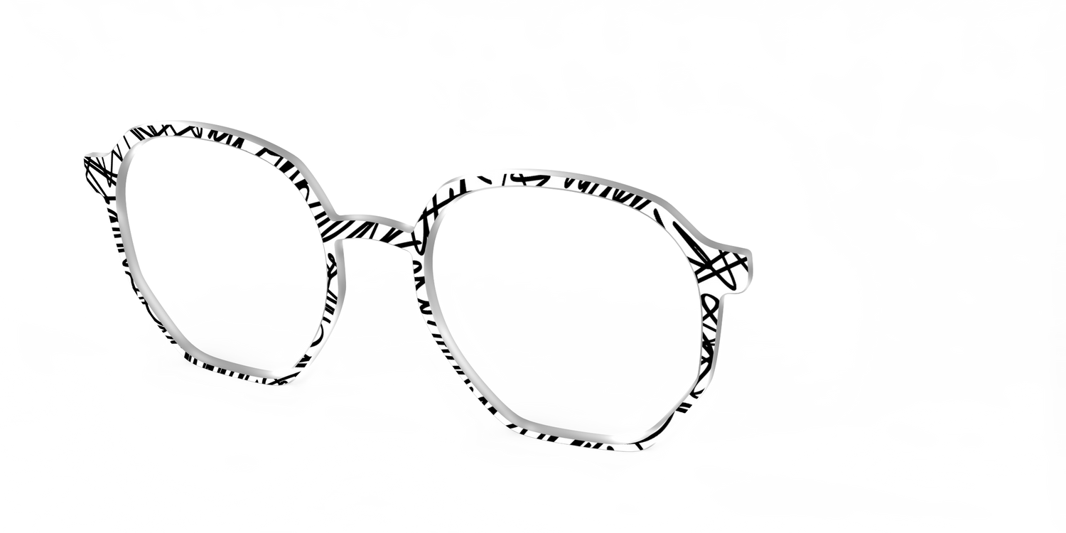 The Stylish Scribble - Angle Top Image - Pair Eyewear
