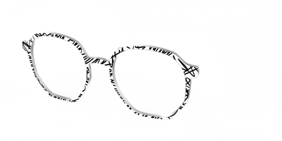 The Stylish Scribble - Angle Top Thumbnail - Pair Eyewear